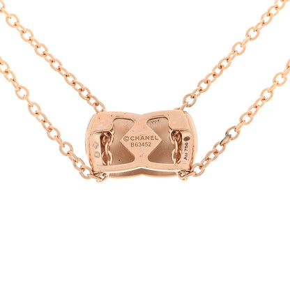 Chanel 18K Beige Gold Coco Crush Pendant Necklace 5 of 6