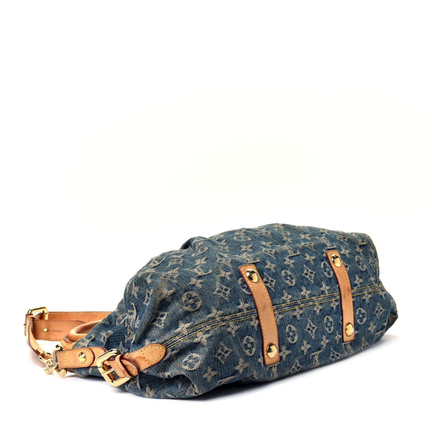 Louis Vuitton Denim Neo Cabby MM Blue 3 of 11
