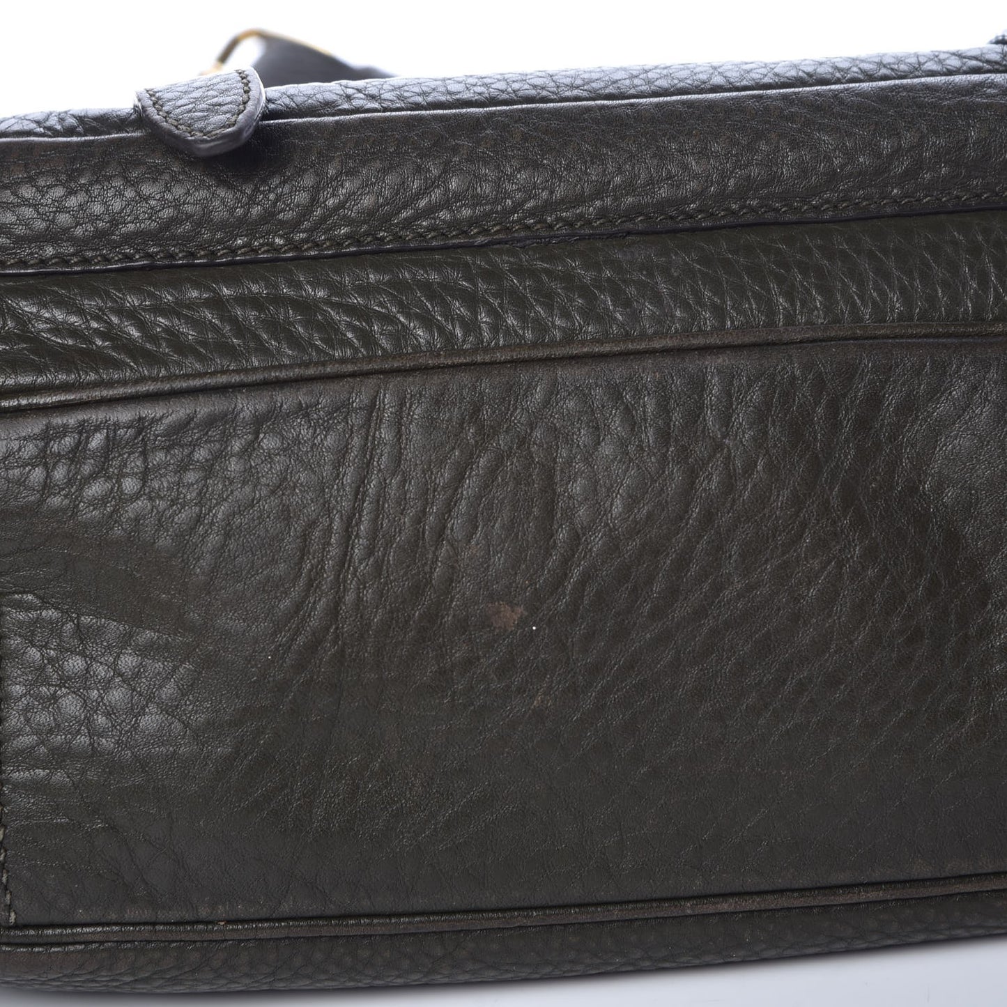 Vitello Daino Messenger Bag Green