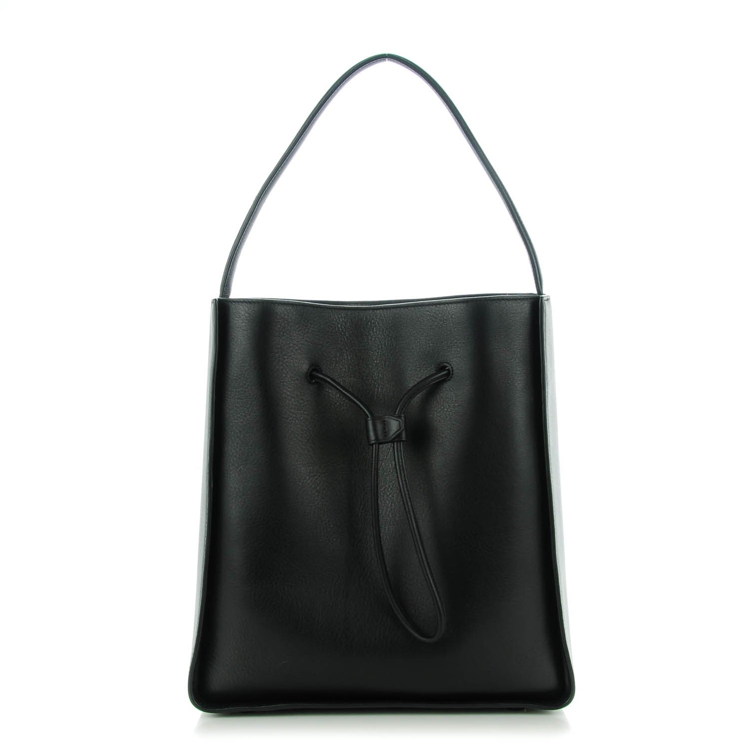 3.1 Phillip Lim 3.1 Calfskin Large Soleil Bucket Bag Black 1 of 7