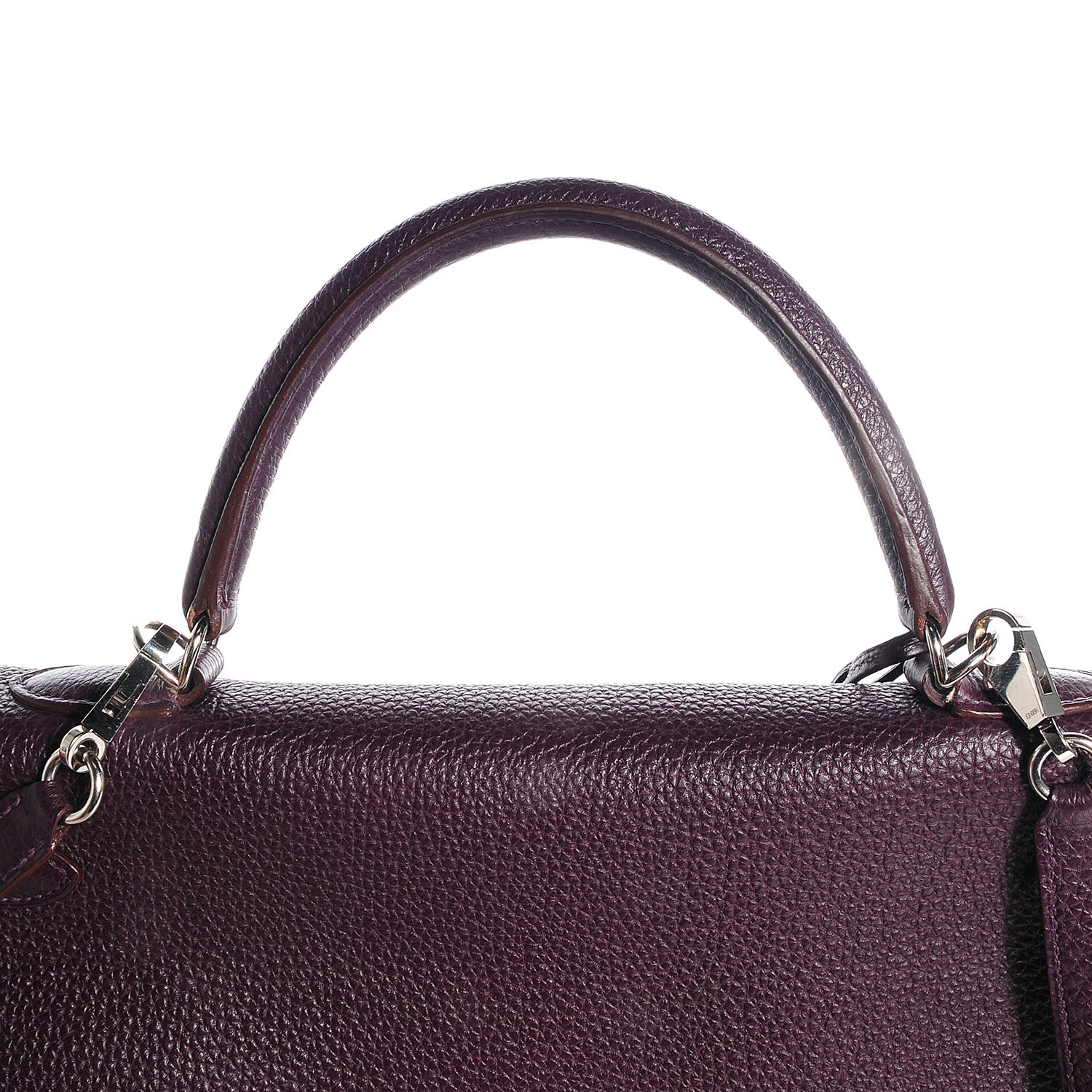 Hermes Togo Kelly Retourne 35 Raisin 6 of 27