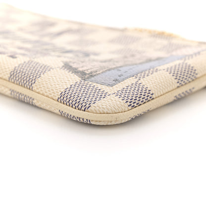 Louis Vuitton Damier Azur Trunk Pochette Milla MM 9 of 11