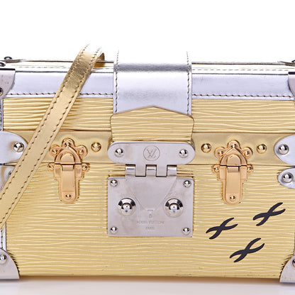 Louis Vuitton Metallic Epi Petite Malle Gold 12 of 12