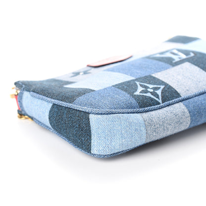 Louis Vuitton Denim Multi Pochette Accessories Mini Pochette 7 of 8