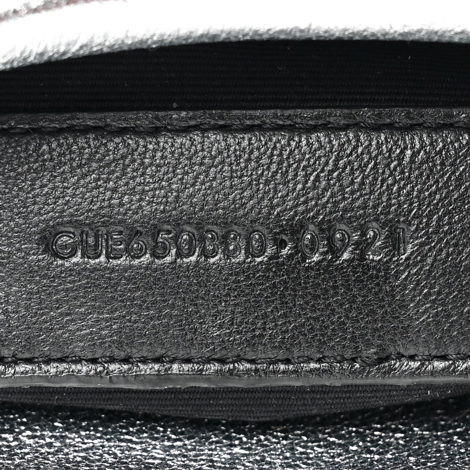 Saint Laurent Metallic Lambskin Monogram Loulou Puffer Pouch Clutch Silver 9 of 13