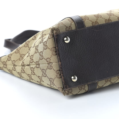 Gucci Monogram Medium Abbey Tote Dark Brown 5 of 11