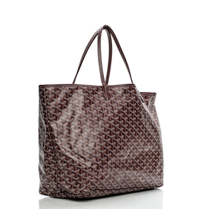 Goyard Goyardine Saint Louis GM Burgundy 4 of 8