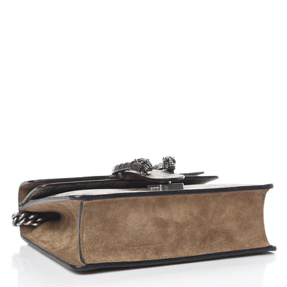 Gucci GG Supreme Monogram Mini Dionysus Shoulder Bag Taupe 4 of 14