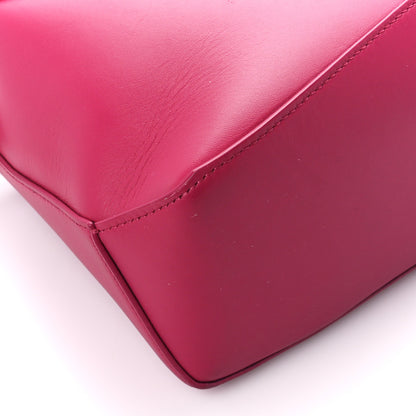 Loewe Satin Calfskin Monochrome Small Puzzle Edge Bag Ruby Red Glaze 11 of 15