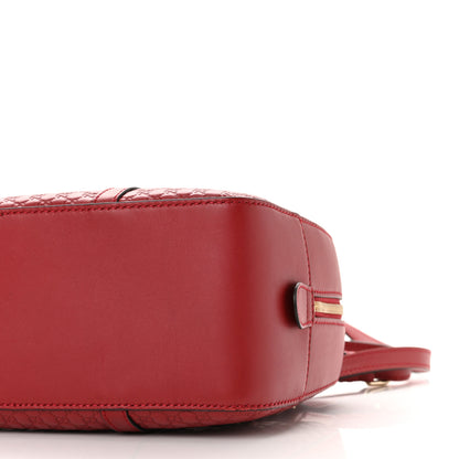 Gucci Soft Microguccissima Medium Crossbody Bag Rosso 10 of 12