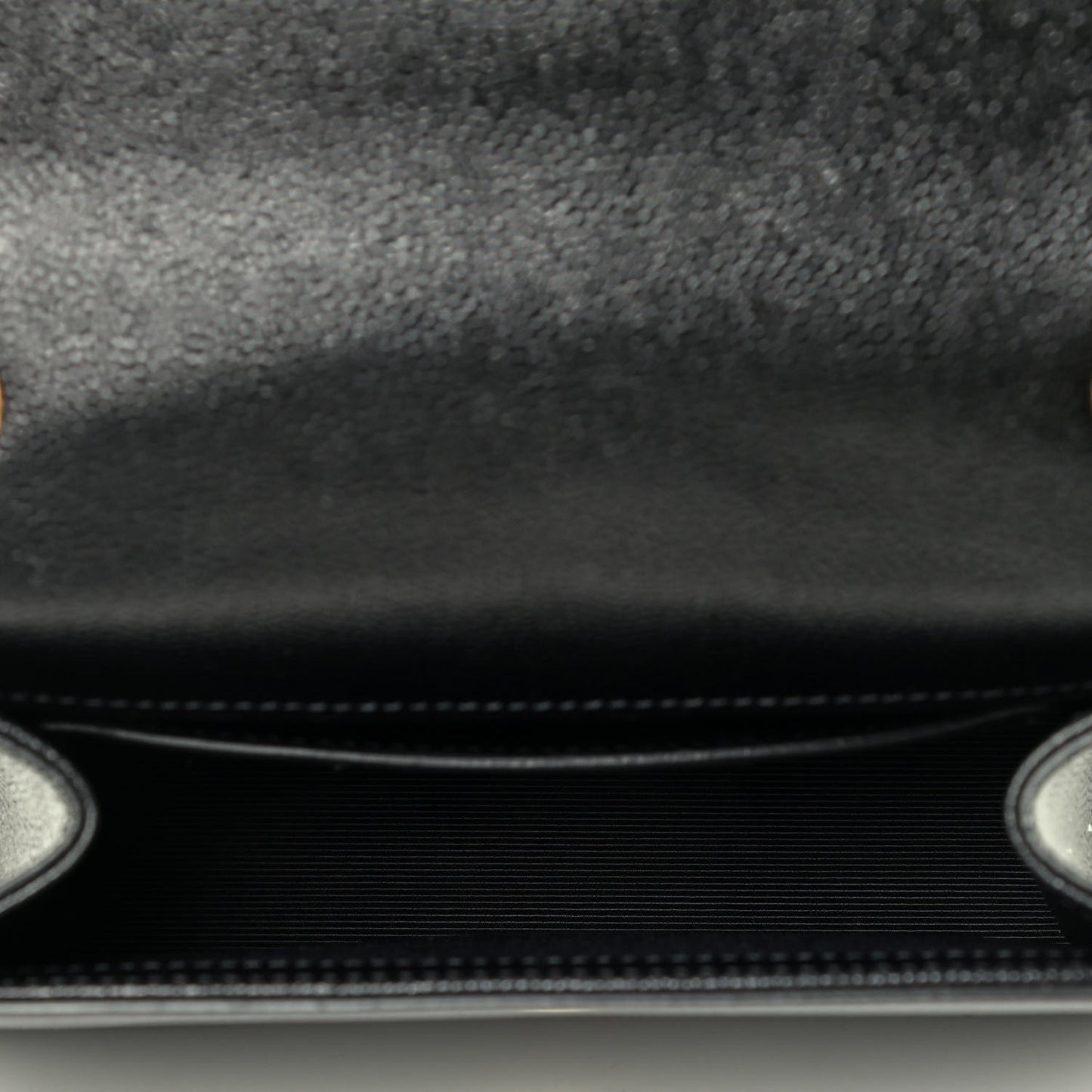 Grain De Poudre Small Monogram Kate Satchel Black
