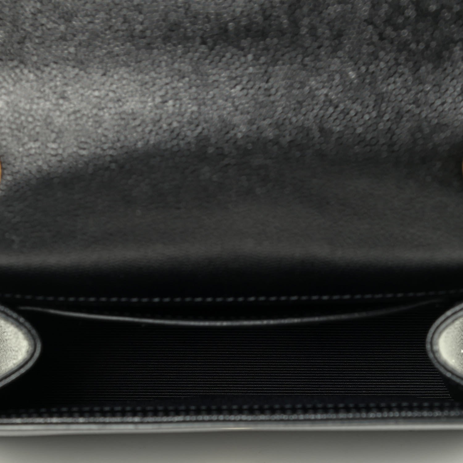 Saint Laurent Grain De Poudre Small Monogram Kate Satchel Black 4 of 4