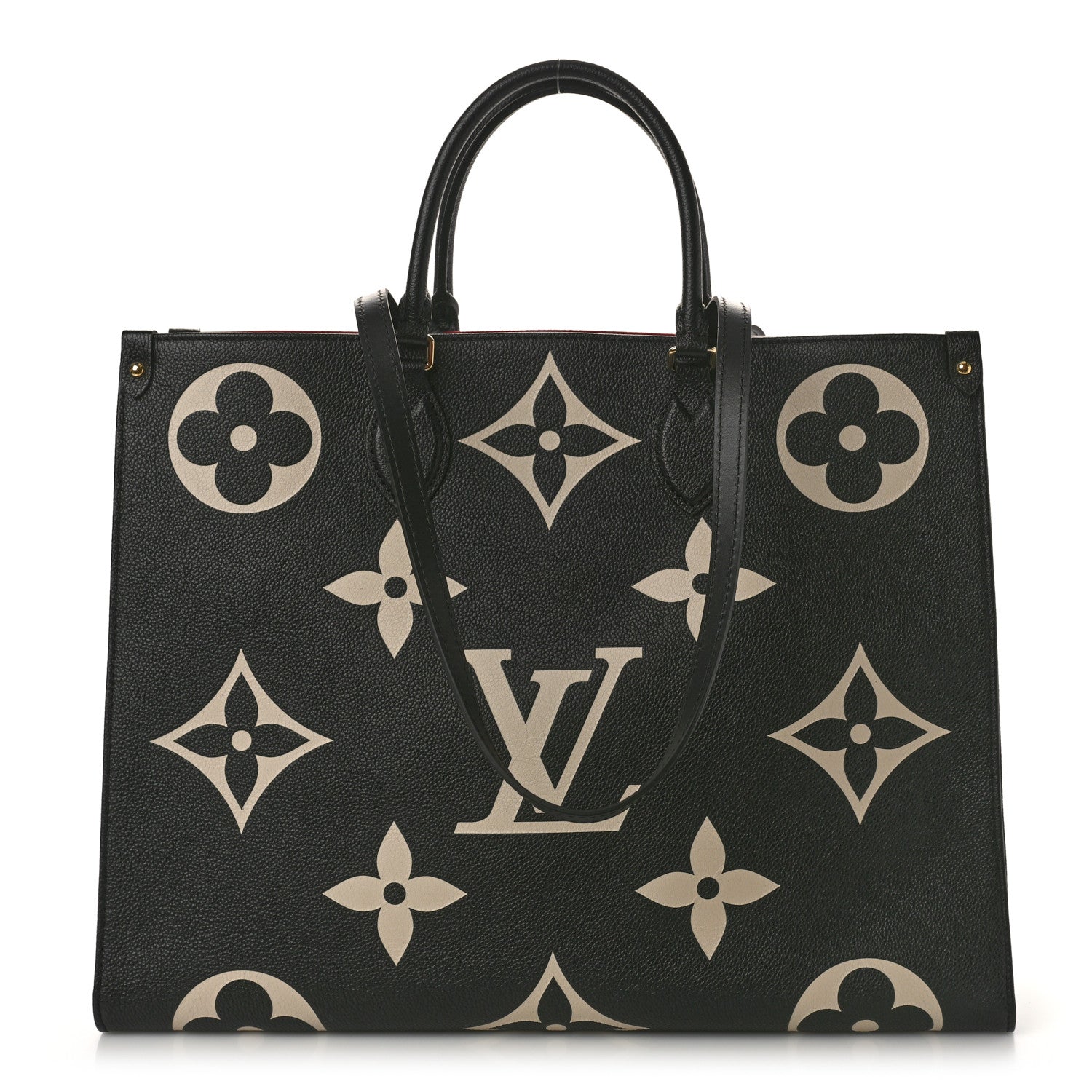 Louis Vuitton Empreinte Monogram Giant Onthego GM Black Beige 1 of 9