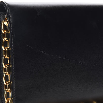Louis Vuitton Calfskin Chain Louise GM Black 8 of 11