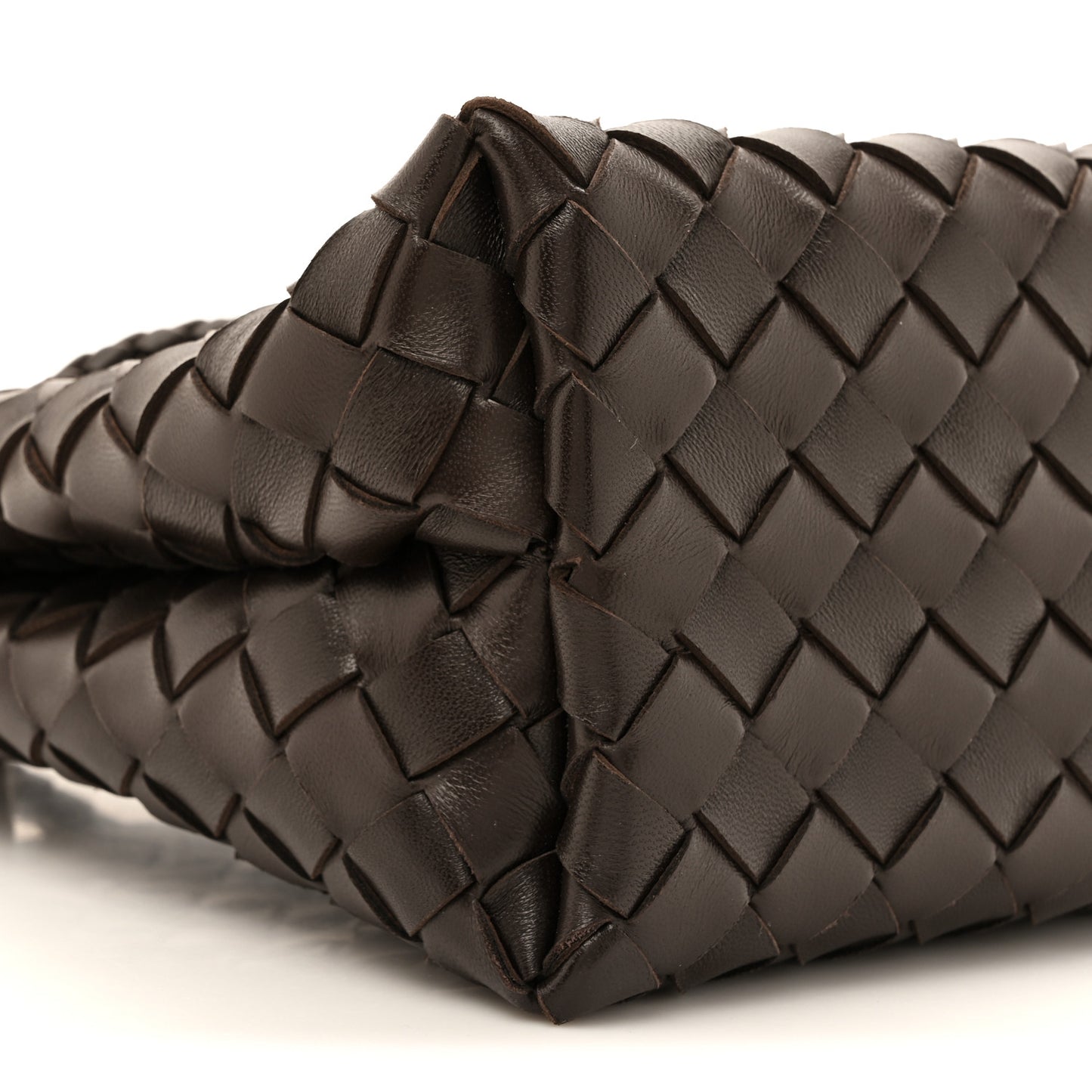 Nappa Intrecciato Small Andiamo Shoulder Bag Fondant