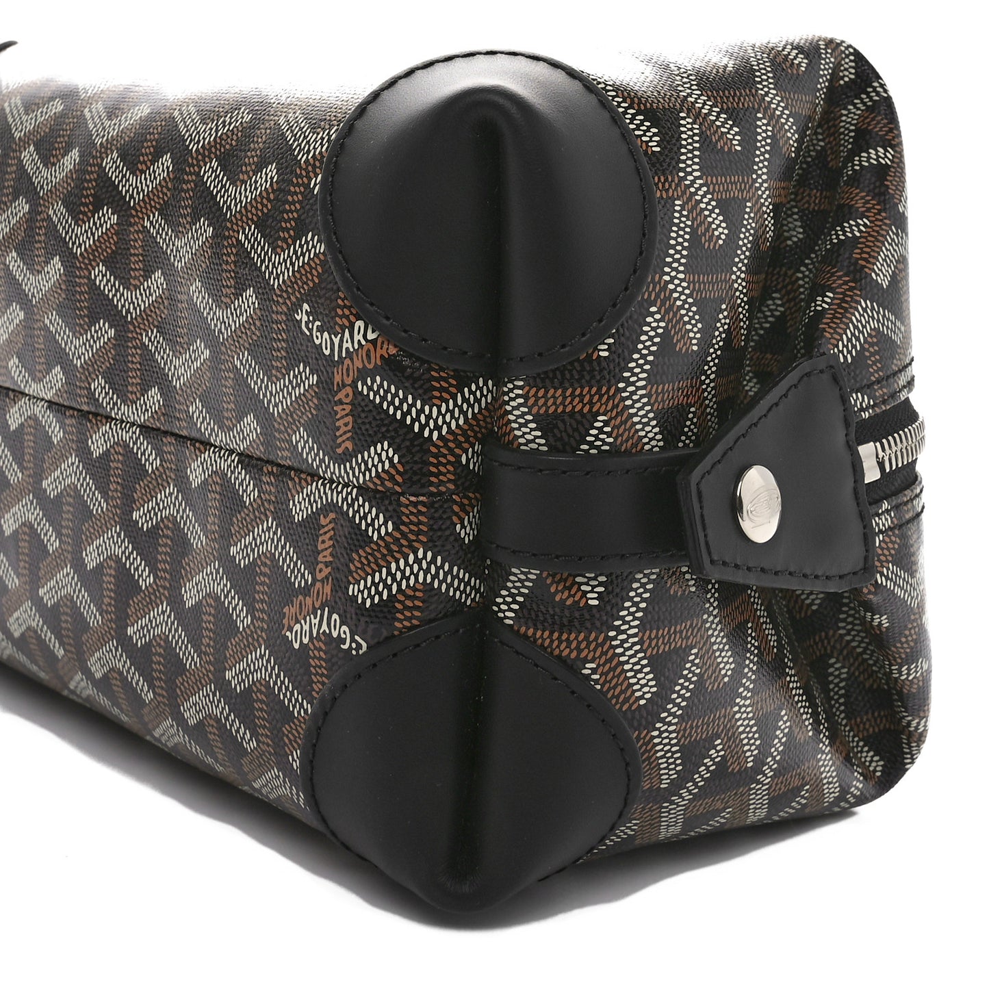 Goyardine Boeing 25 Trousse de Toilette Black