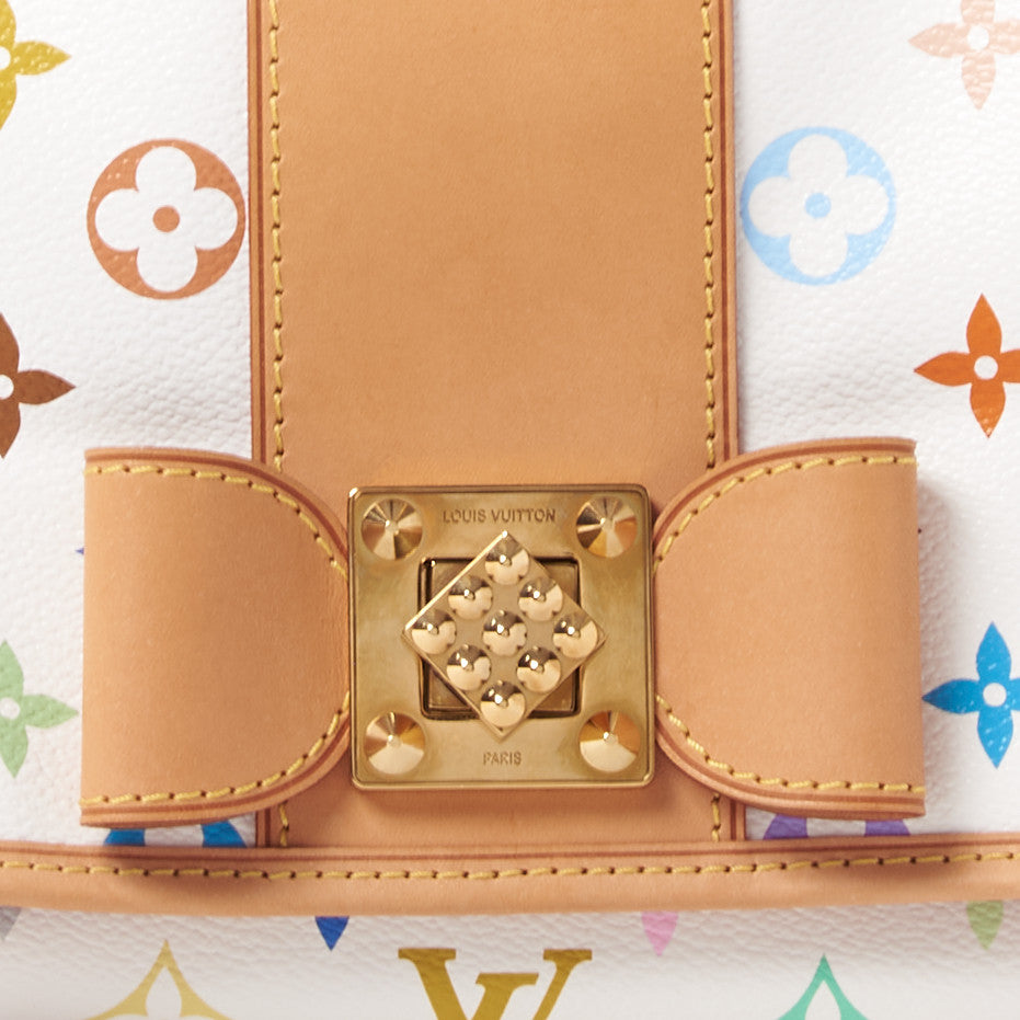 Monogram Multicolor Patti White