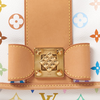 Louis Vuitton Monogram Multicolor Patti White 8 of 9