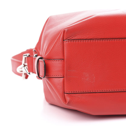 Givenchy Pebbled Calfskin Small Nightingale Red 9 of 12