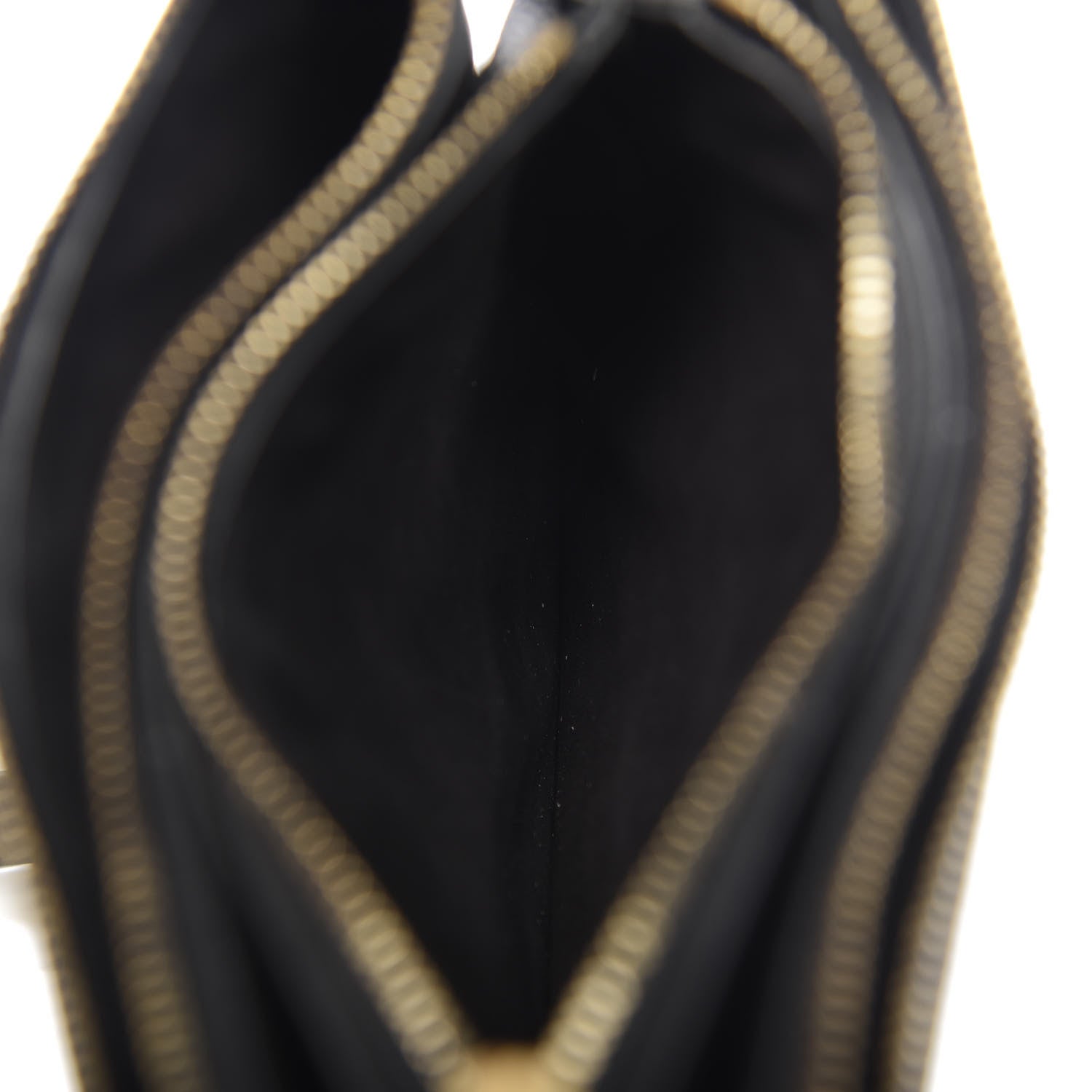 Christian Dior Grained Calfskin Saddle Pouch With Strap Black 6 of 11