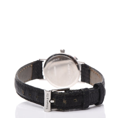 Tiffany Sterling Silver Lizard 24mm Atlas Quartz Watch 4 of 9