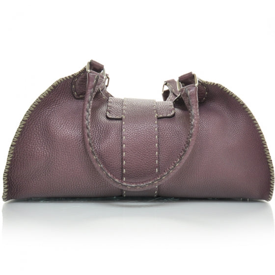 Fendi Calfskin Romano Selleria Sporty Purple 4 of 10