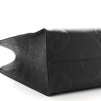 Louis Vuitton Empreinte Monogram Giant OnTheGo MM Black 8 of 9