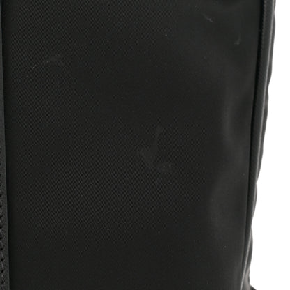 Prada Tessuto Nylon Saffiano Metal Triangle Logo Work Bag Black 11 of 14