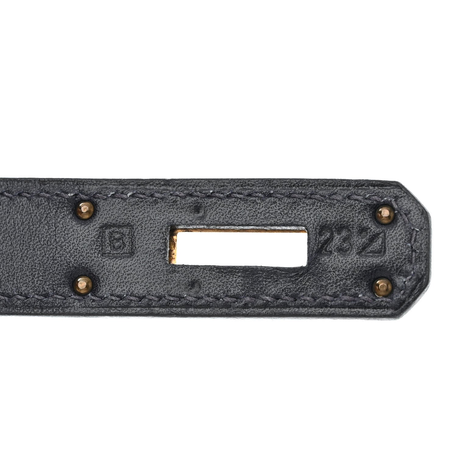 Hermes Box Kelly Sellier 32 Bleu Marine 7 of 14