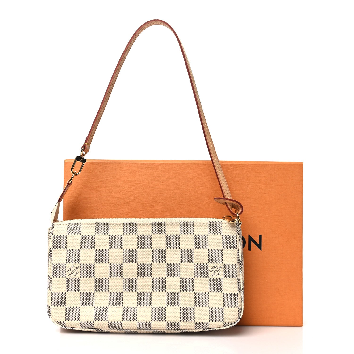 Louis Vuitton Damier Azur Pochette Accessories NM 10 of 10