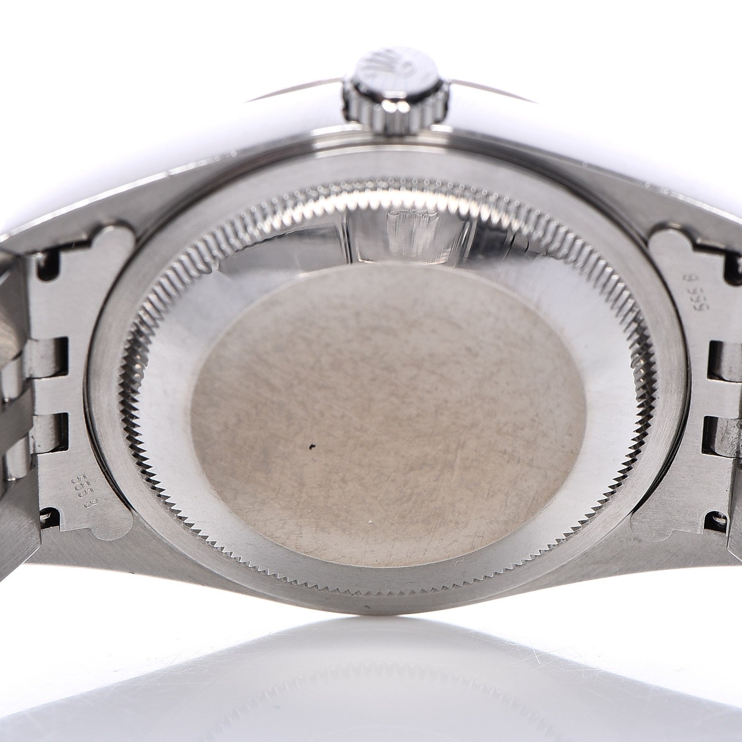 Rolex Stainless Steel 18K White Gold Diamond 36mm Oyster Perpetual Datejust Watch Silver 16234 5 of 10