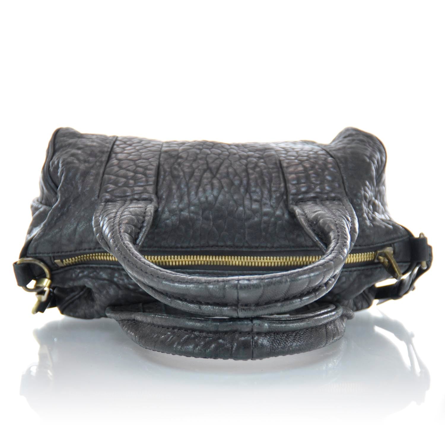 Alexander Wang Leather Rocco Duffel Black 4 of 9