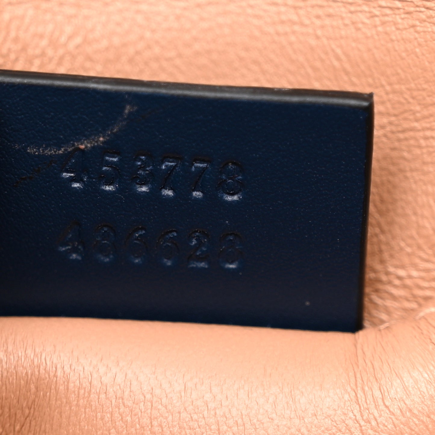 Nappa Pearl Studded Mini Queen Margaret Broadway Shoulder Bag Blue Agata