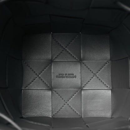 Bottega Veneta Nappa Maxi Intrecciato Small Cassette Bucket Bag Thunder 5 of 9