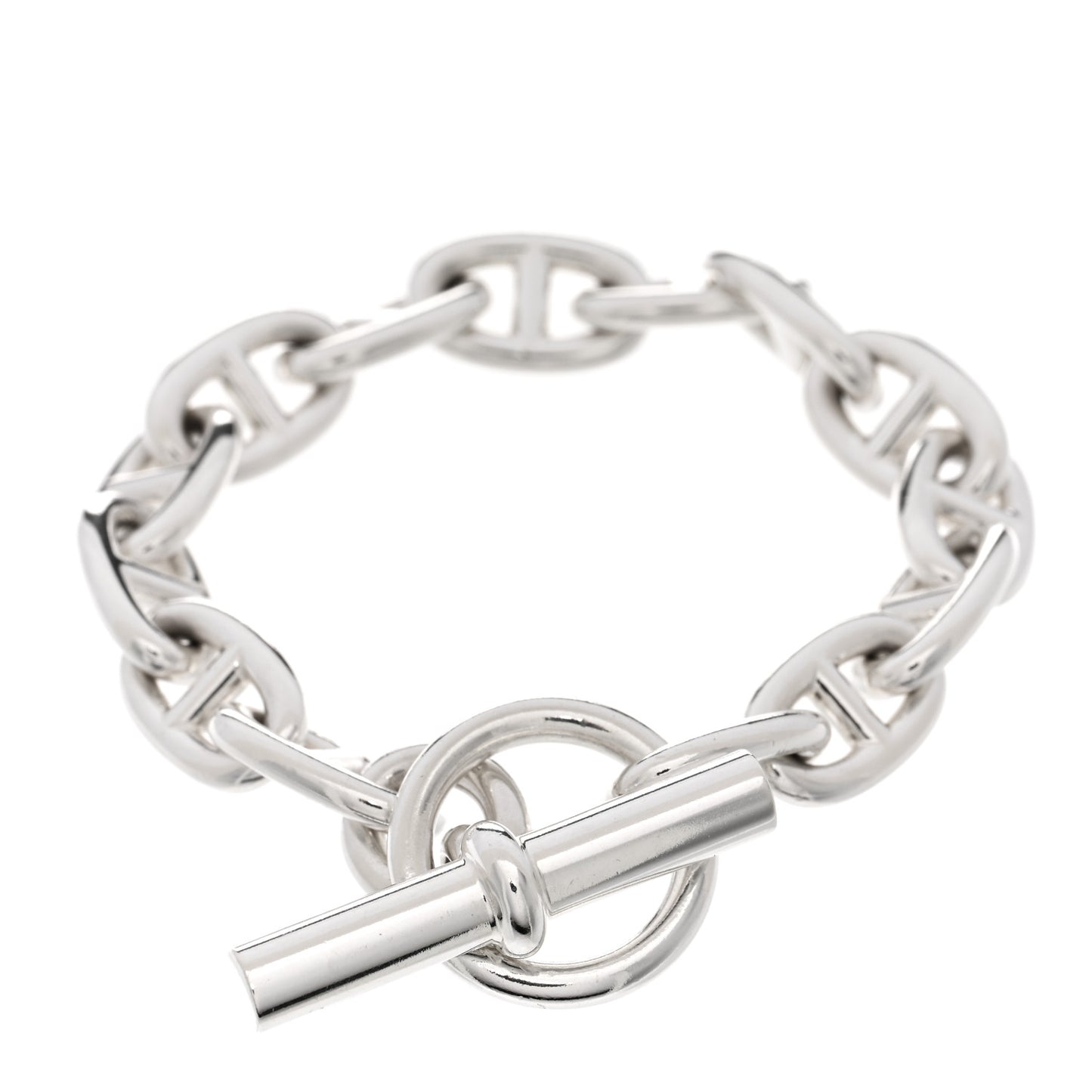Sterling Silver GM Chaine d'Ancre Bracelet