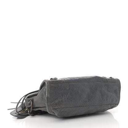 Balenciaga Agneau Classic Hardware Mini City Gris Tarmac 4 of 12