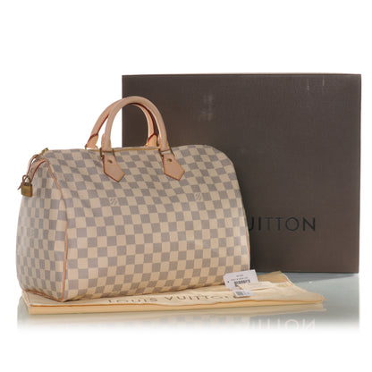 Louis Vuitton Damier Azur Speedy 35 3 of 8