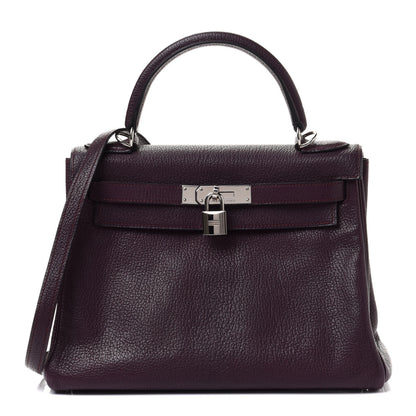 Hermes Chevre De Coromandel Kelly Retourne 28 Raisin 1 of 10