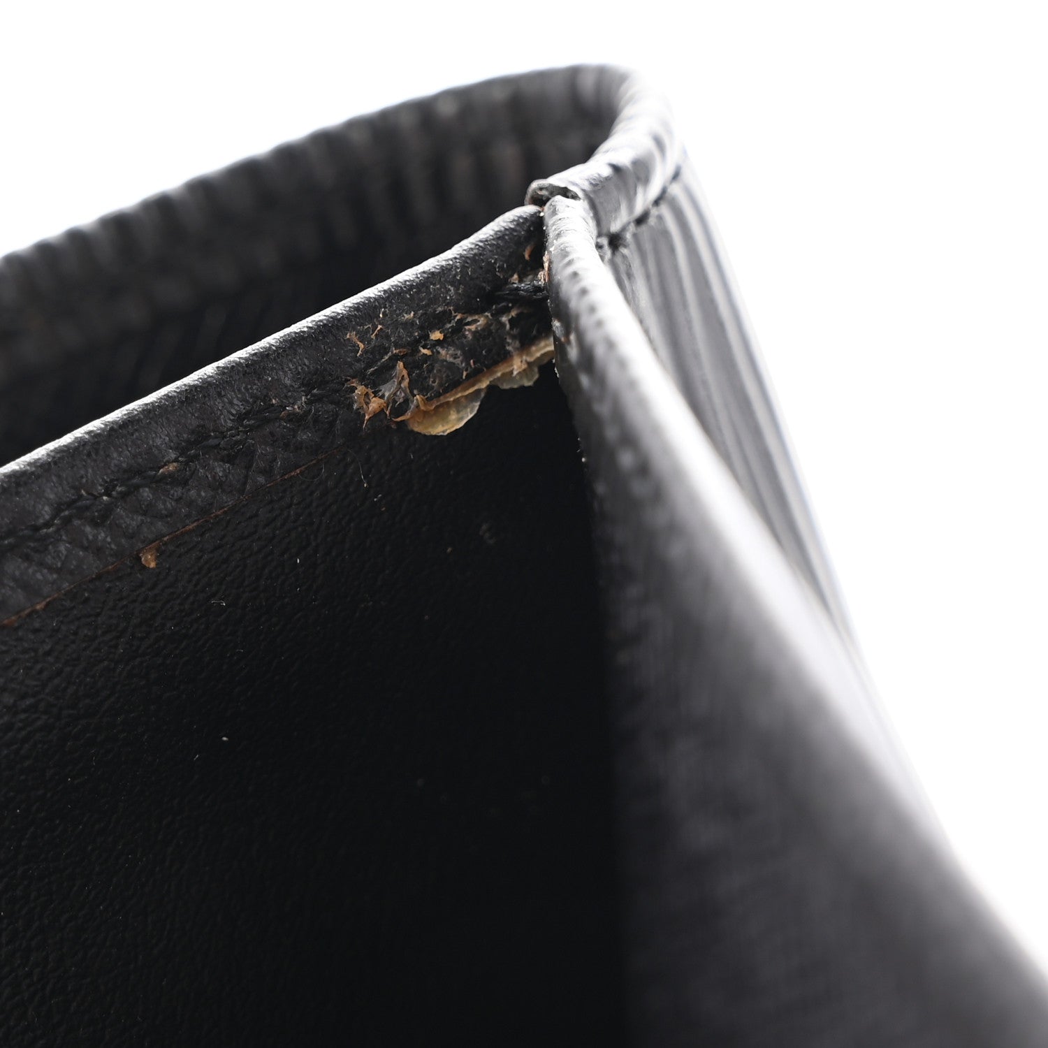 Louis Vuitton Epi Porte Tresor Etui Papiers Wallet Black 9 of 11