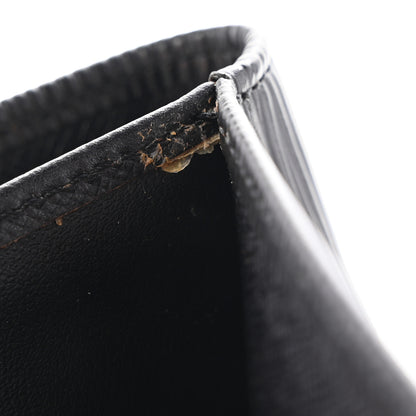 Louis Vuitton Epi Porte Tresor Etui Papiers Wallet Black 9 of 11