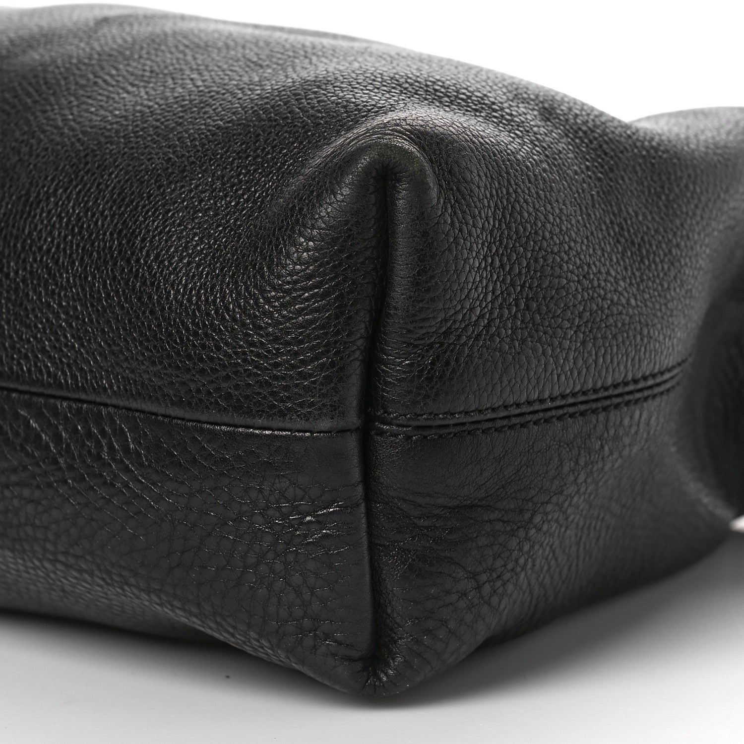 Gucci Calfskin Icon Bit Medium Hobo Black 7 of 14