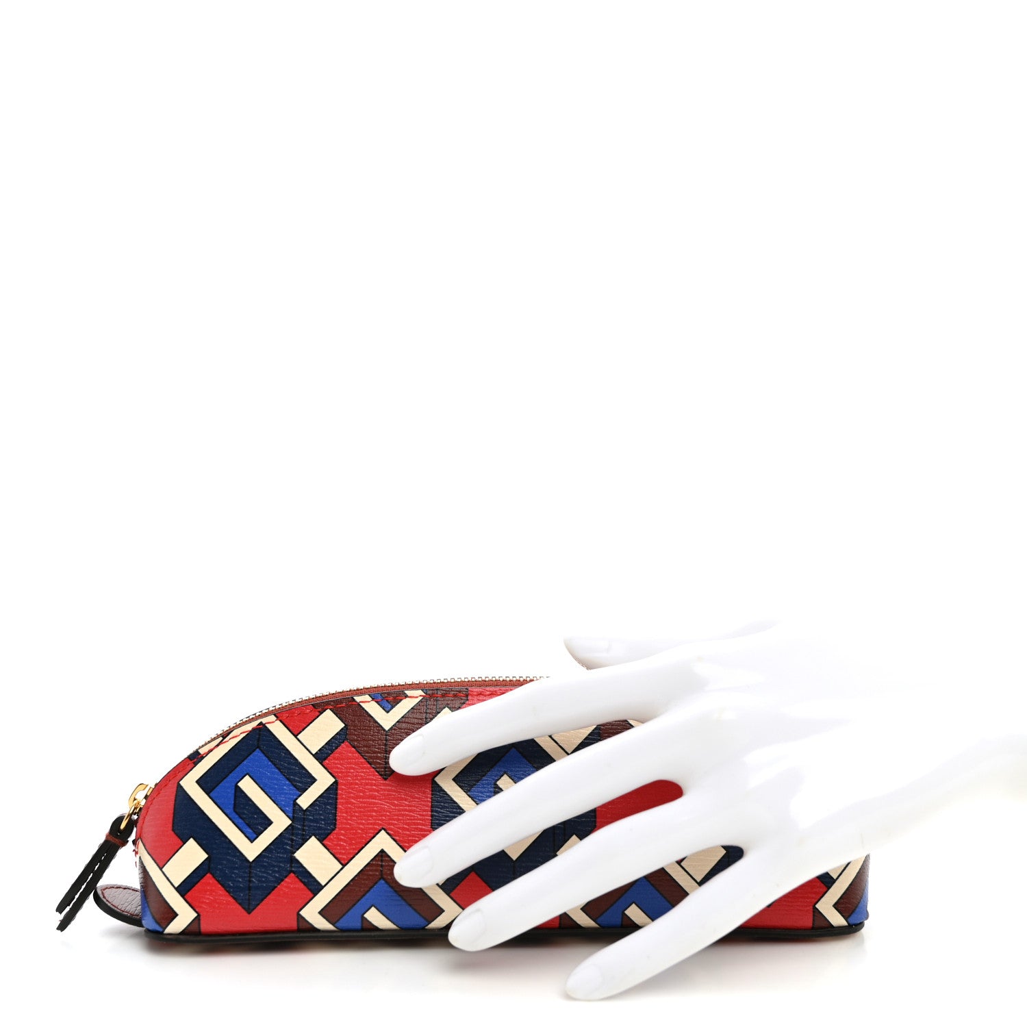 Gucci Shangai Calfskin Geometric G Pencil Case Multicolor 2 of 7