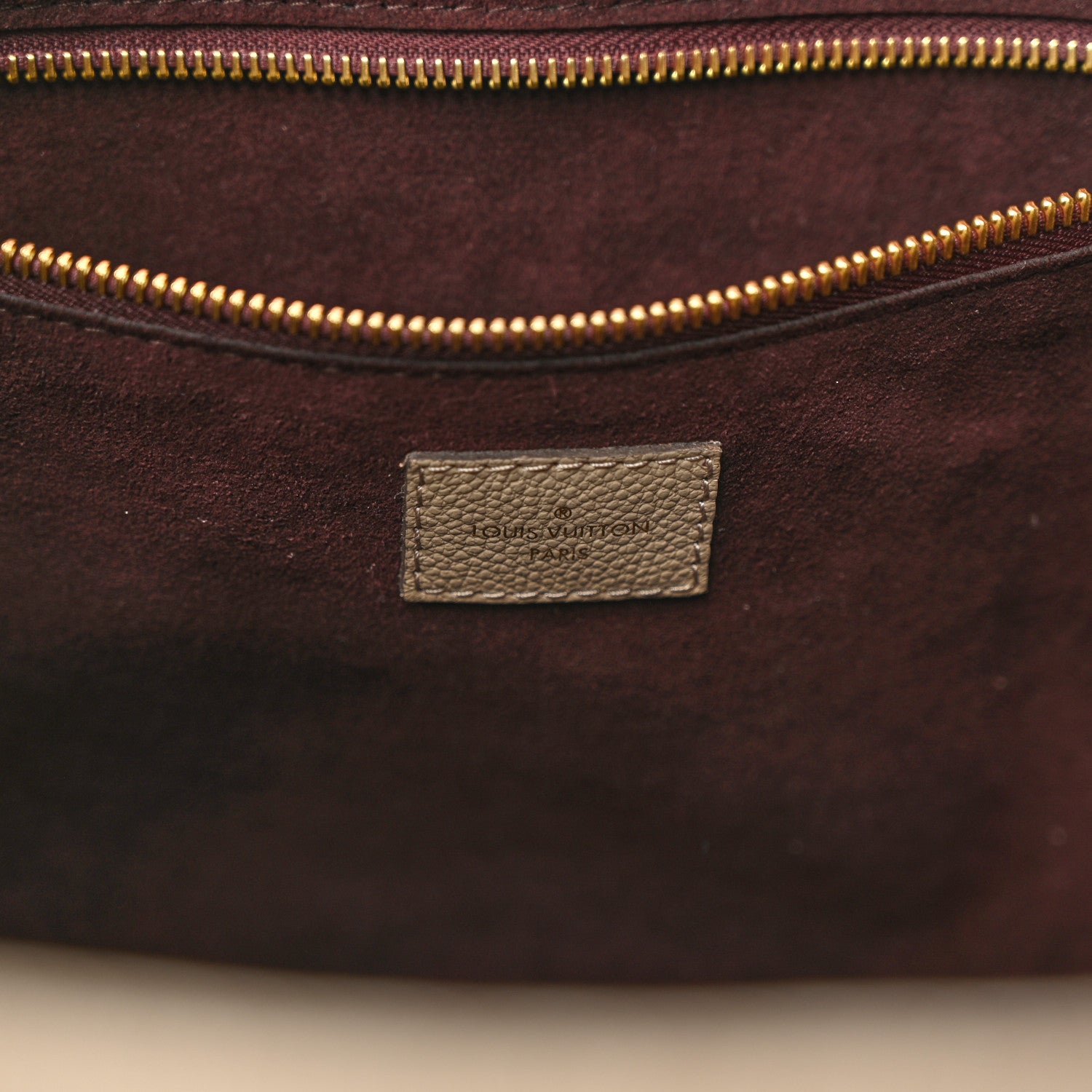 Louis Vuitton Empreinte Monogram Giant Neverfull MM Tourterelle 6 of 10