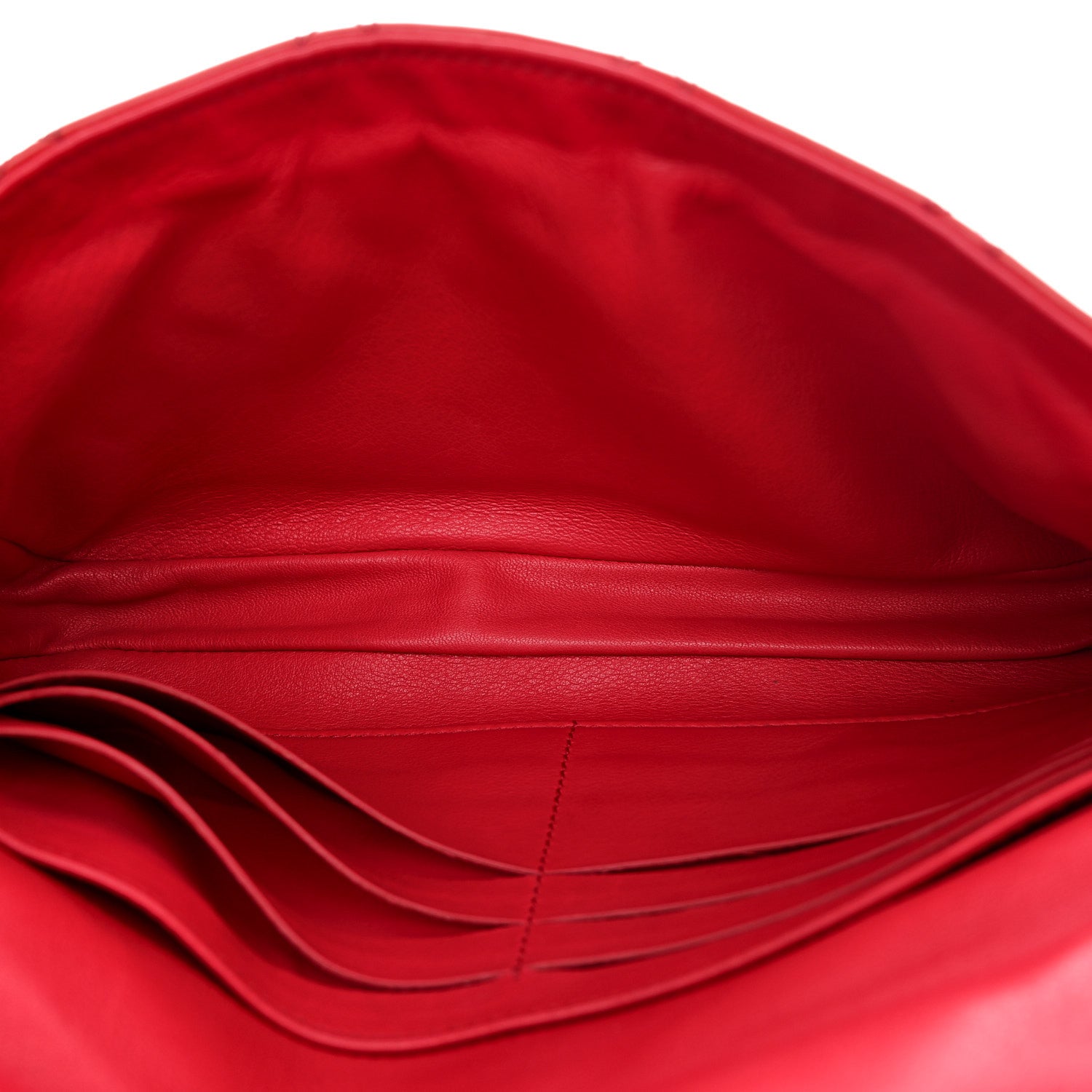 Christian Dior Patent Cannage New Lock Pouch Red 5 of 14