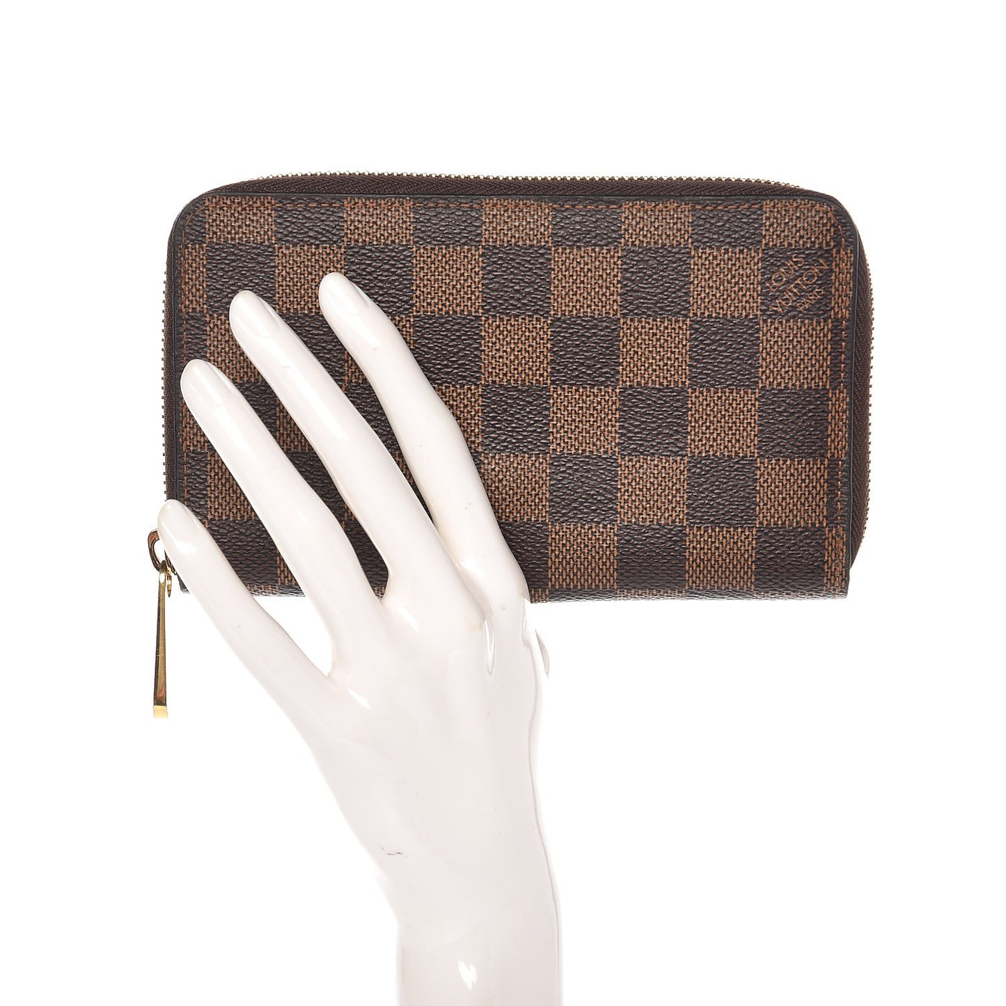 Damier Ebene Zippy Compact Wallet