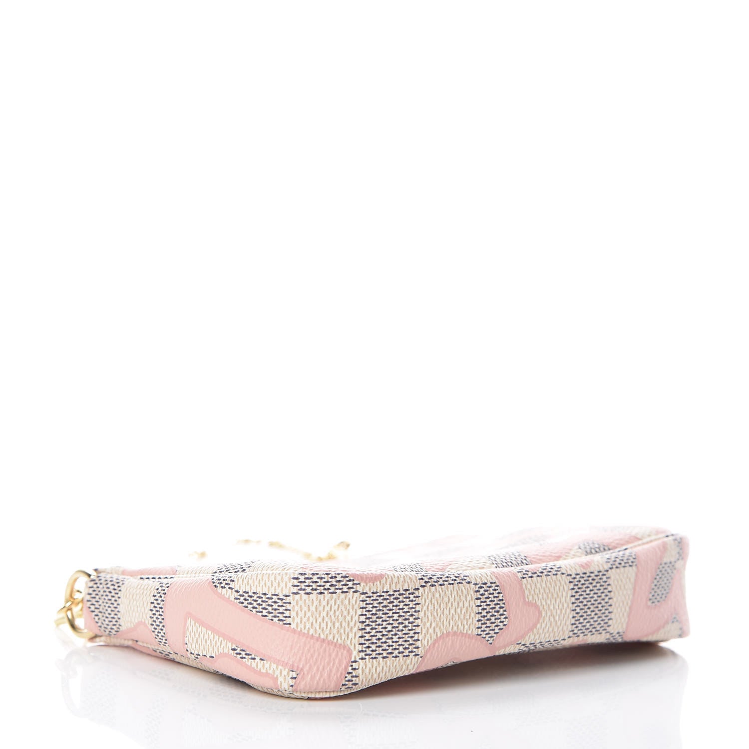 Louis Vuitton Damier Azur Tahitienne Mini Pochette Accessories 4 of 10