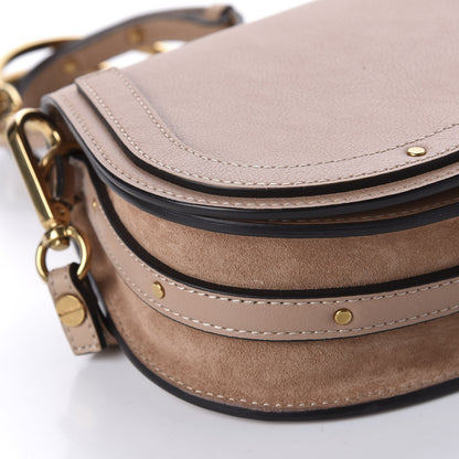 Chloe Calfskin Suede Small Nile Bracelet Bag Biscotti Beige 6 of 11
