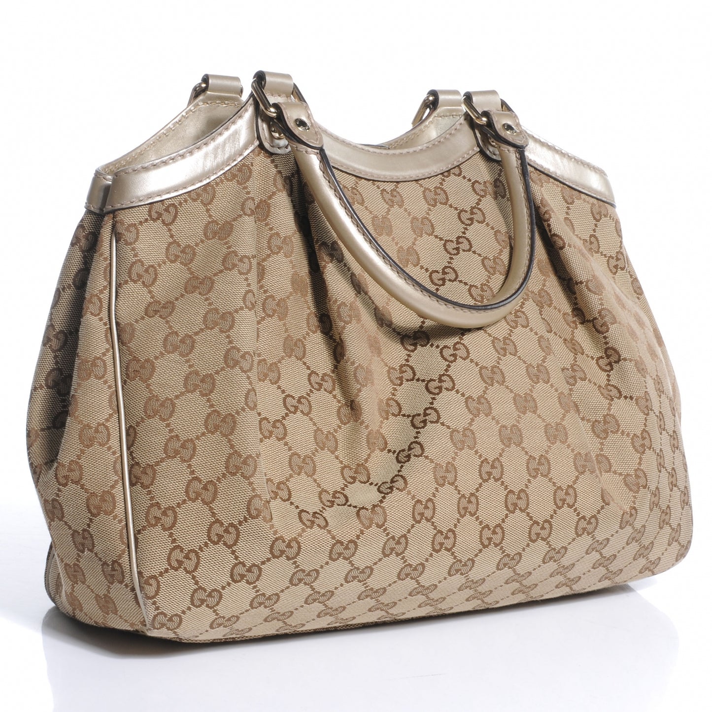 Monogram Medium Sukey Tote Champagne