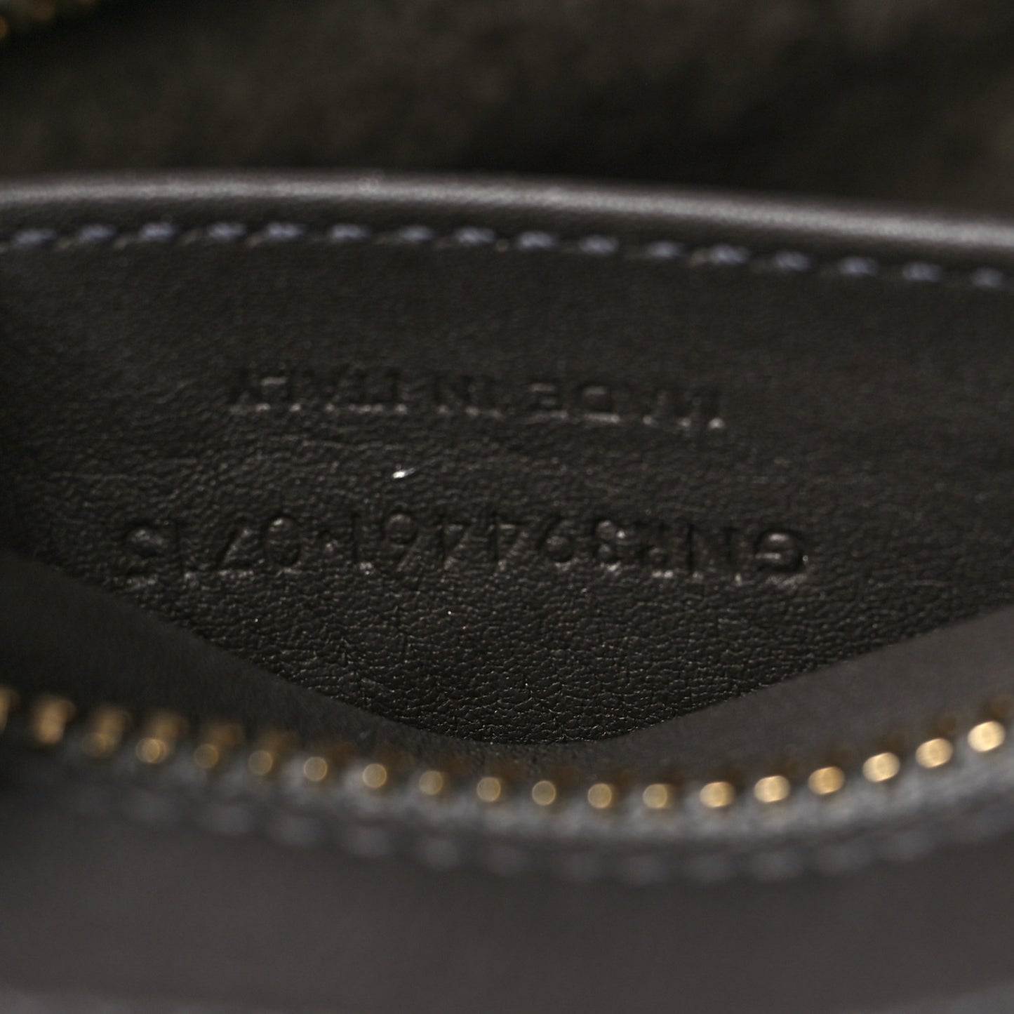 Calfskin Small Monogram Cabas Black