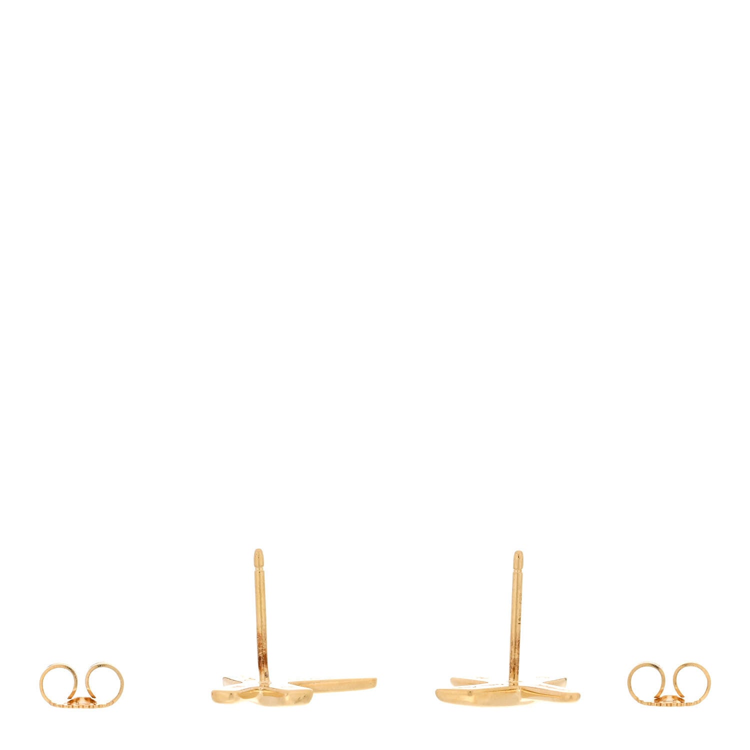 Tiffany 18K Yellow Gold Paloma's Graffiti X Earrings 3 of 5